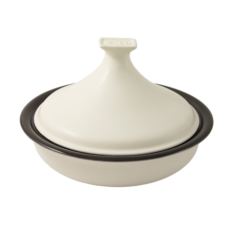 Wald Tajine Con Coperchio In Argilla Kergrès Ref. 004-FIA-BIA - Tomasini Francia