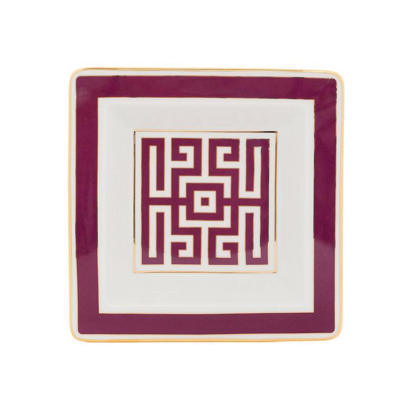 Richard Ginori Vuotatasche Collezione Labirinto Colore Ametista Ref. 017RG02 FG6837 LABIRINTO AMETISTA - Tomasini Francia