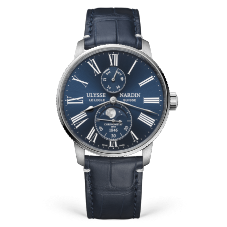 Ulysse Nardin Marine Torpilleur Moonphase Ref. 1193-310LE-3A-175/1A - Tomasini Francia