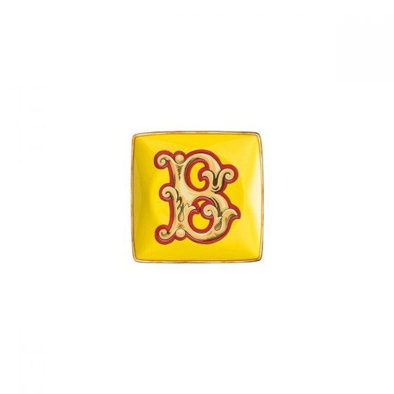 Piatto Decorativo Rosenthal Versace Lettera B Ref. 11940-403682-15253 - Tomasini Francia