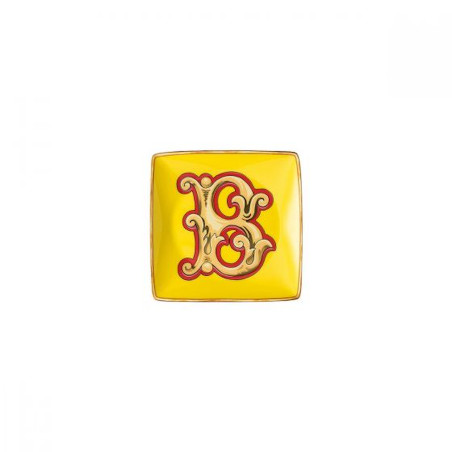 Piatto Decorativo Rosenthal Versace Lettera B Ref. 11940-403682-15253 - Tomasini Francia