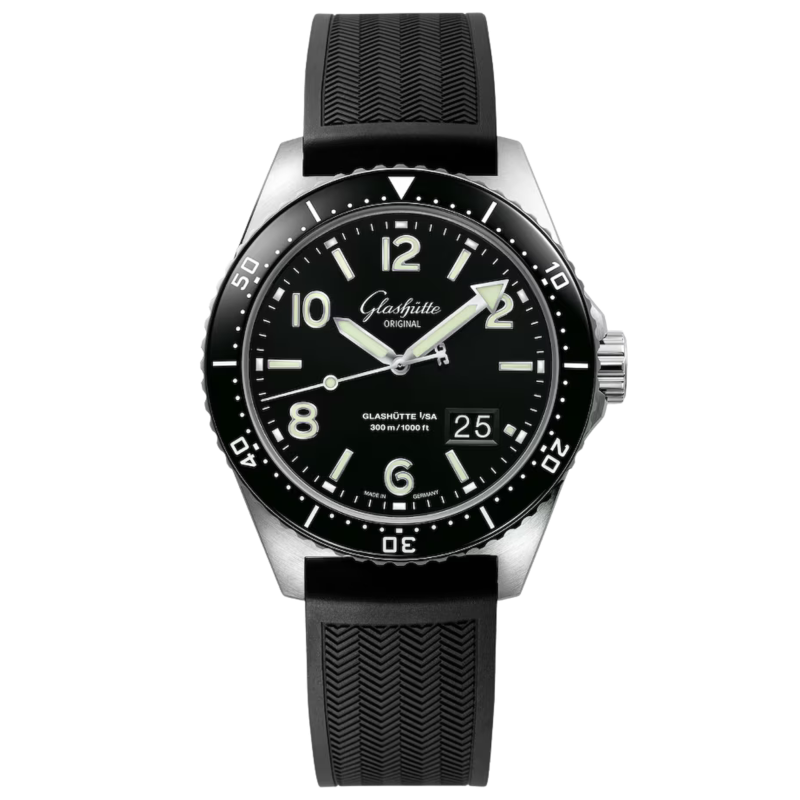 Glashütte Original SeaQ Panorama Date Ref. 1-36-13-01-80-33 - Tomasini Francia