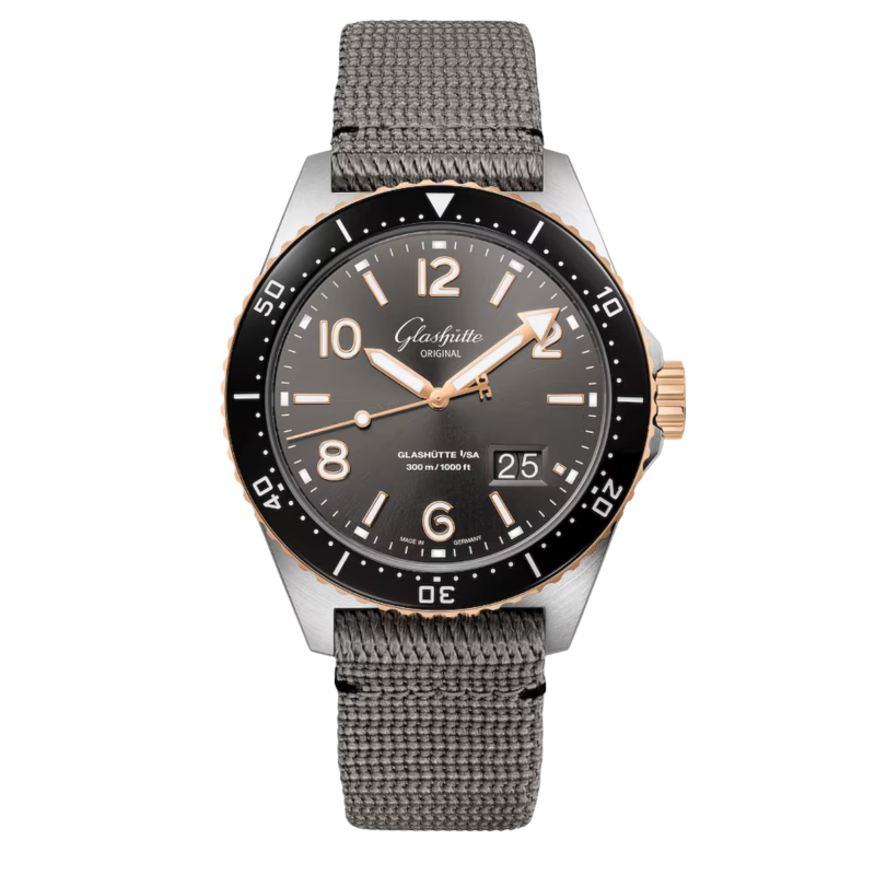 Glashütte Original SeaQ Panorama Date Ref. 1-36-13-04-91-34 - Tomasini Francia