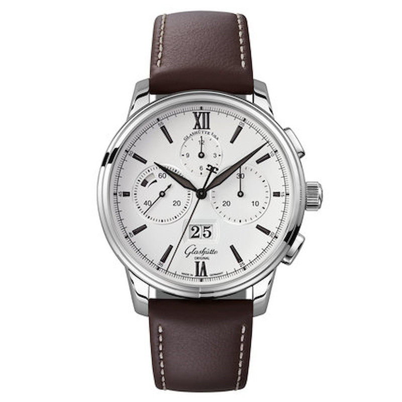 Glashütte Original Senator Chronograph Panorama Date Ref. 1-37-01-05-02-35 - Tomasini Francia