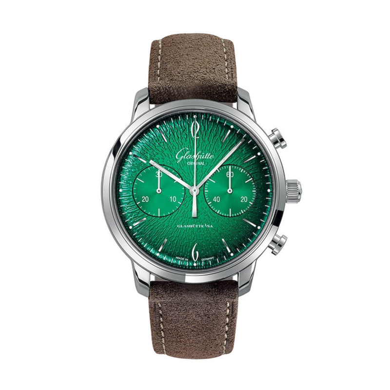 Glashütte Original Sixties Chronograph Ref. 1-39-34-05-22-04 - Tomasini Francia