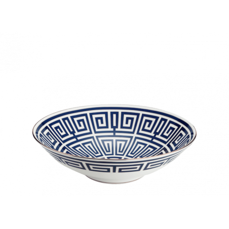 Richard Ginori Coppa Centrotavola Collezione Labirinto Blu Ref. 140RG00 FIN000 LABIRINTO BLU - Tomasini Francia