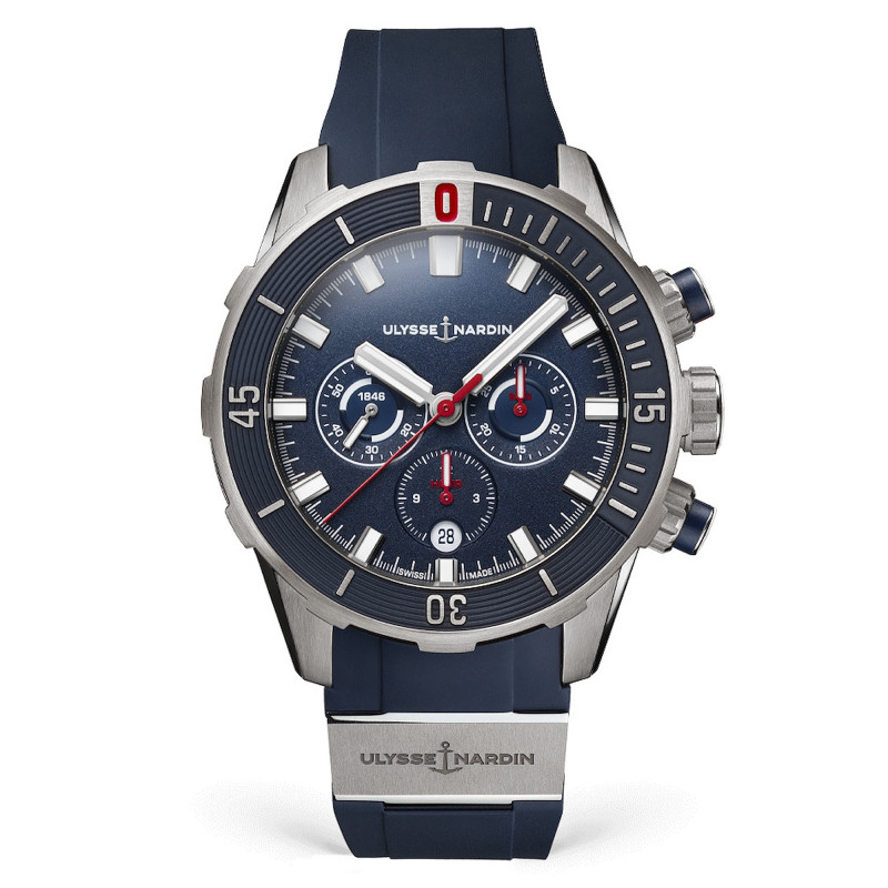Ulysse Nardin Diver Chronograph Ref. 1503-170-3/93 - Tomasini Francia