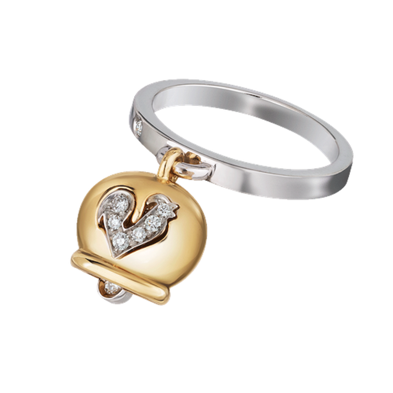 Chantecler Campanelle Ring Yellow Gold 18Kt Ref. 17670 - Tomasini Francia