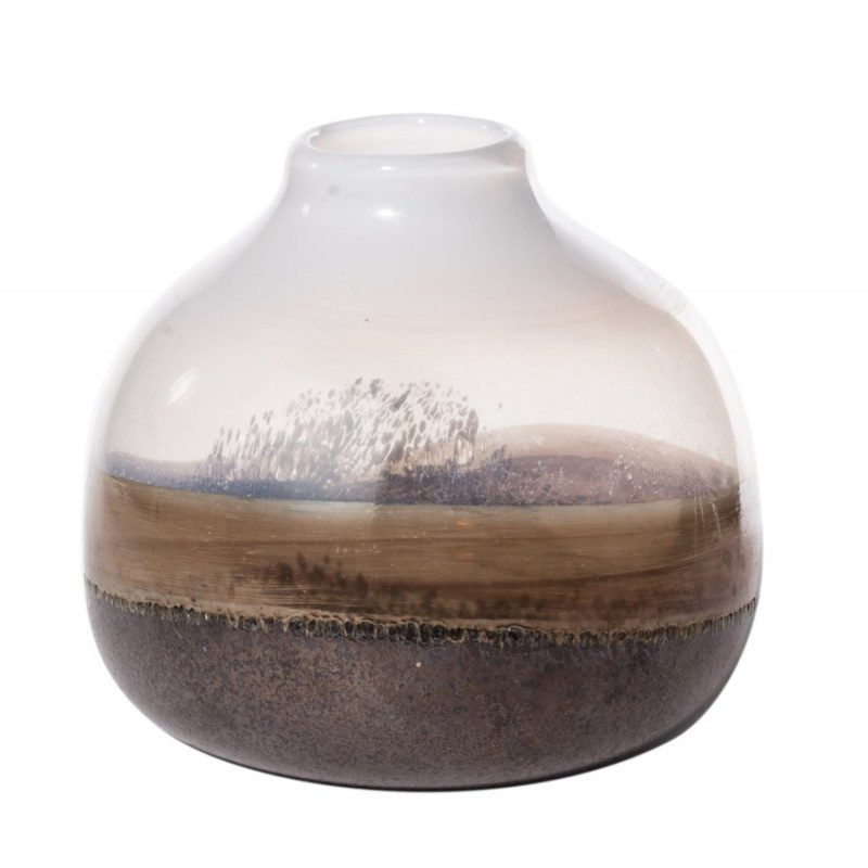 L'ocanera Vaso Basso In Vetro Soffiato Ref. 1O120 - Tomasini Francia
