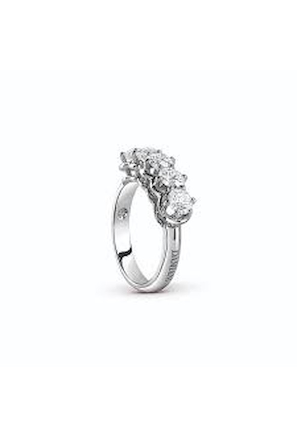 Damiani Anello Minou Cinque Pietre Ref. 20055942 - Tomasini Francia