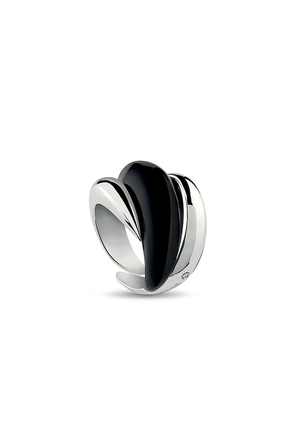 Anello Damiani Gomitolo Argento E Smalto Ref. 20056194 - Tomasini Francia