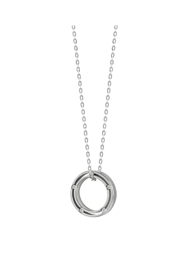 Damiani Girocollo Oro Bianco D-side Ref. 20058643 - Tomasini Francia