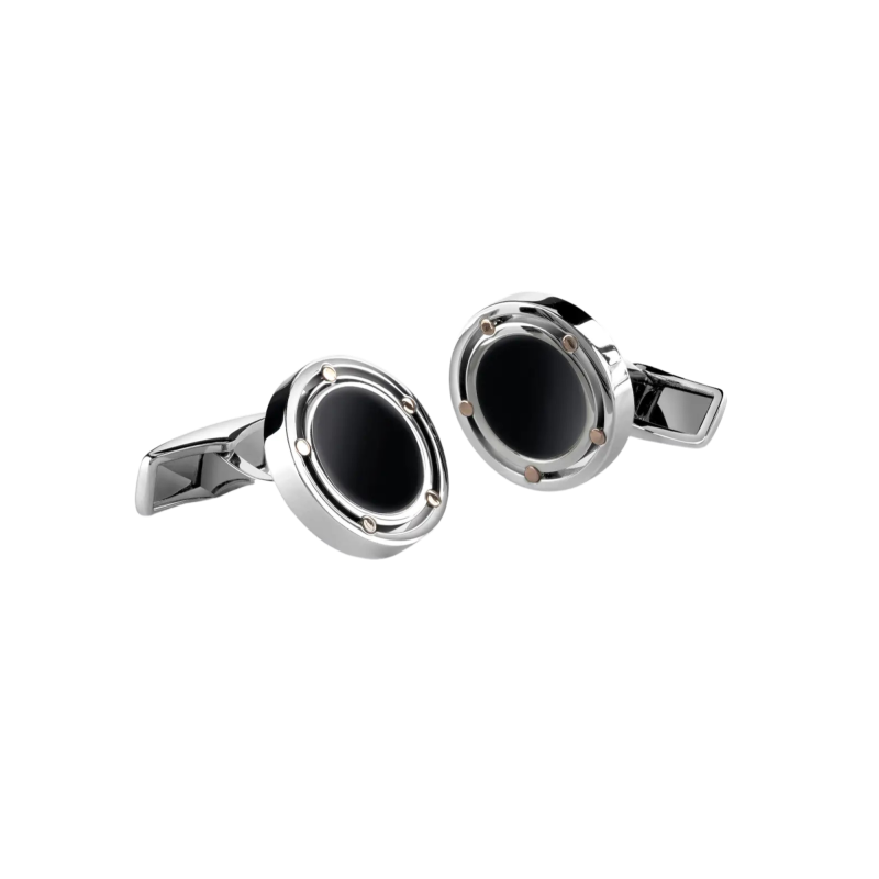 Damiani D.Side Gemelli Onice Ed Acciaio Ref. 20059646 - Tomasini Francia