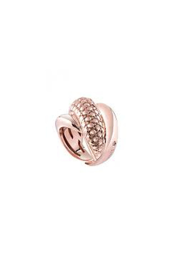 Damiani Anello Oro Rosa Gomitolo Misura 13 Ref. 20062751 - Tomasini Francia
