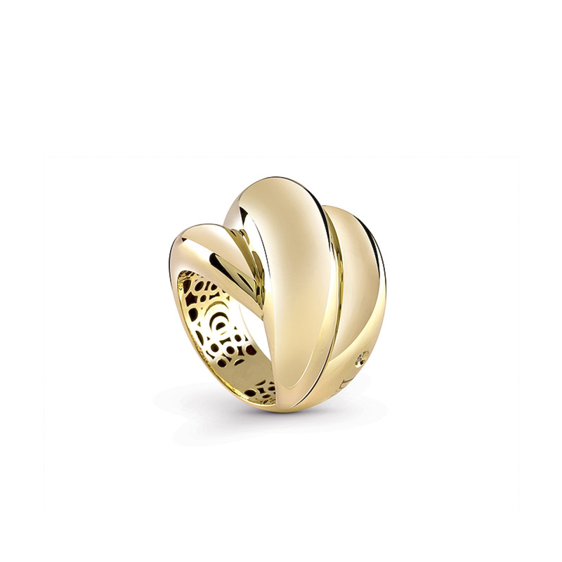 Damiani Anello Gomitolo In Oro Giallo Misura 13 Ref. 20062758 - Tomasini Francia