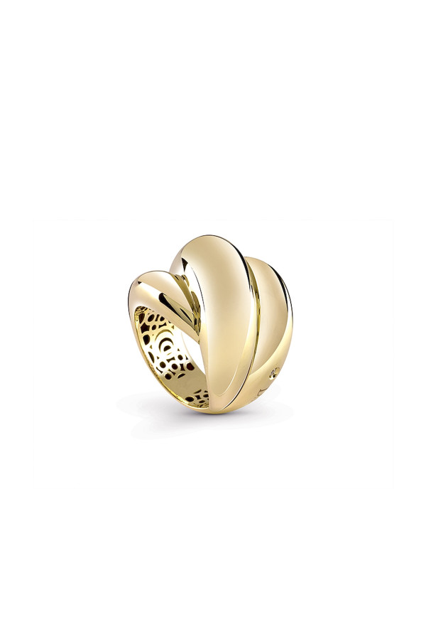 Damiani Anello Gomitolo In Oro Giallo Misura 13 Ref. 20062758 - Tomasini Francia