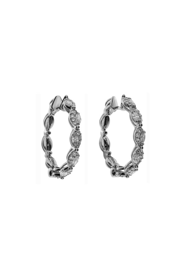 Damiani Orecchini Emozioni D In Oro Bianco E Brillanti Ref. 20069287 - Tomasini Francia