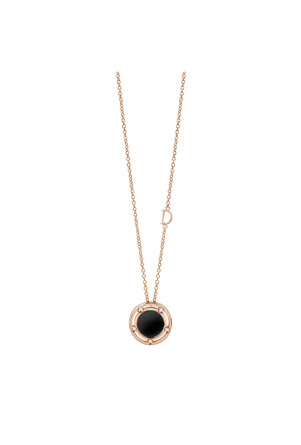 Damiani Girocollo D-side Oro Rosa Ed Onice Ref. 20082540 - Tomasini Francia