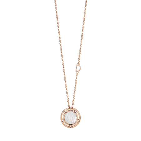 Damiani Girocollo D-side Oro Rosa E Madreperla Ref. 20082541 - Tomasini Francia
