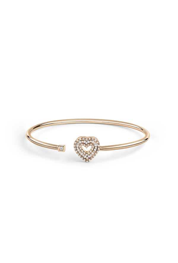 Damiani Bracciale Rigido Cuore Belle Epoque Ref. 20083249 - Tomasini Francia