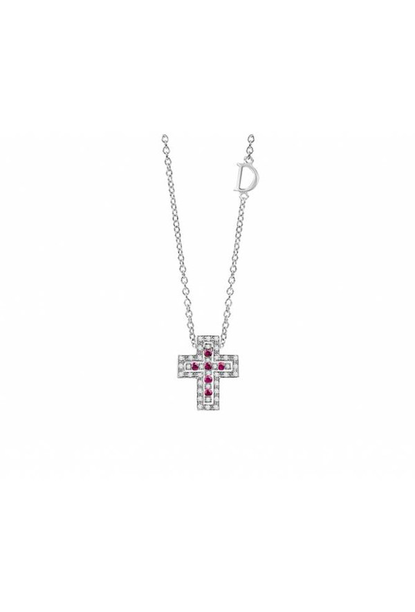 Damiani Girocollo Belle Epoque Diamanti E Rubini Ref. 20083510 - Tomasini Francia