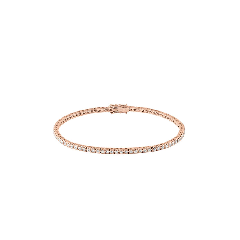 Salvini Bracciale Tennis Oro Rosa 1.01 Kt Ref. 20085704 - Tomasini Francia
