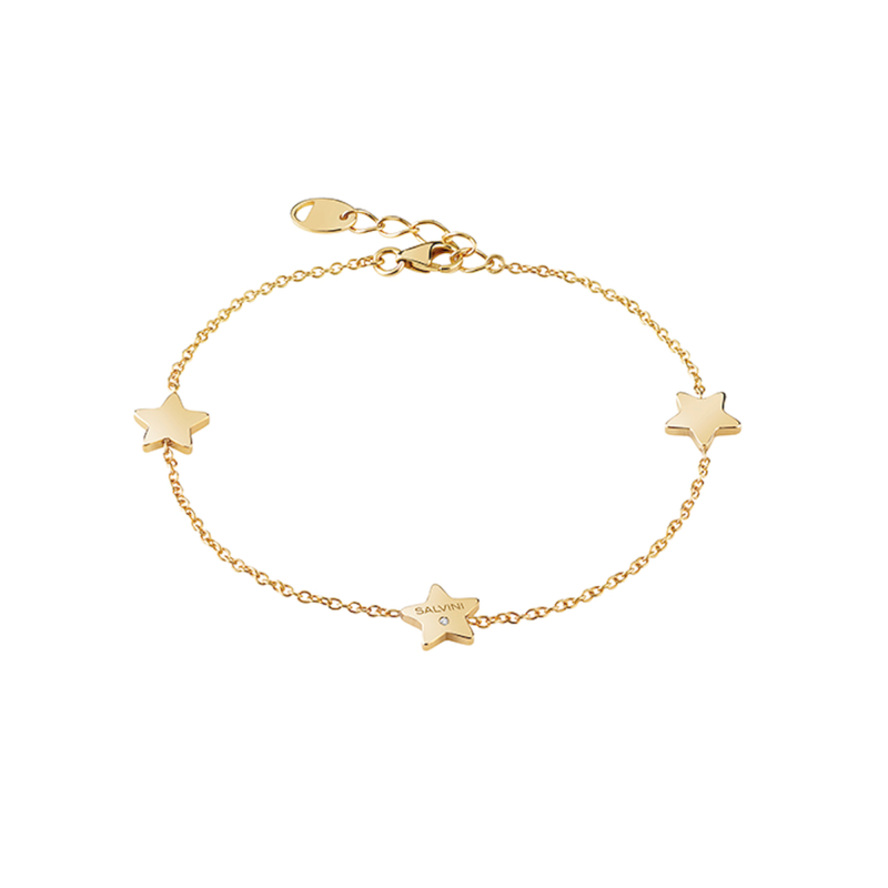 Salvini Bracciale Oro Giallo Con Stelle Ref. 20087144 - Tomasini Francia