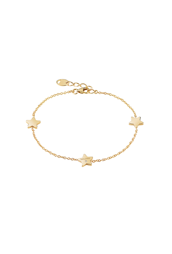 Salvini Bracciale Oro Giallo Con Stelle Ref. 20087144 - Tomasini Francia