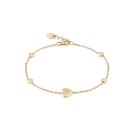 Salvini Bracciale Oro Giallo Con Cuori Ref. 20087146 - Tomasini Francia