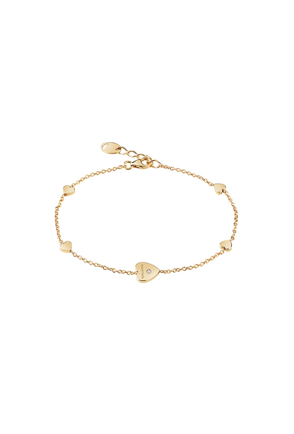 Salvini Bracciale Oro Giallo Con Cuori Ref. 20087146 - Tomasini Francia