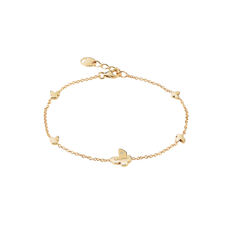 Salvini Bracciale Oro Giallo Con Farfalle Ref. 20087147 - Tomasini Francia
