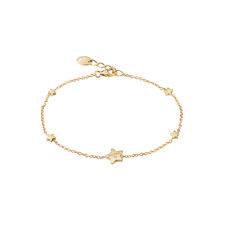 Salvini Bracciale Oro Giallo Con Stelle Ref. 20087149 - Tomasini Francia