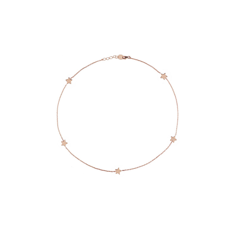 Salvini Girocollo Oro Rosa Con Stelle Ref. 20087161 - Tomasini Francia