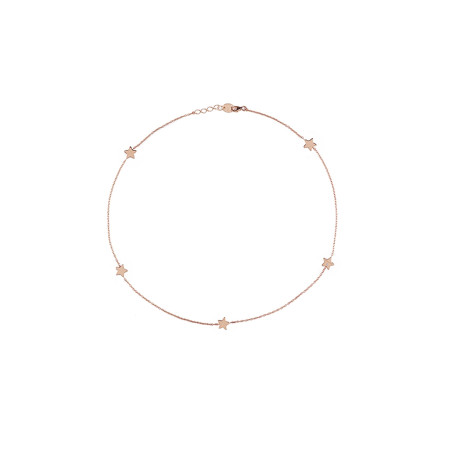 Salvini Girocollo Oro Rosa Con Stelle Ref. 20087161 - Tomasini Francia