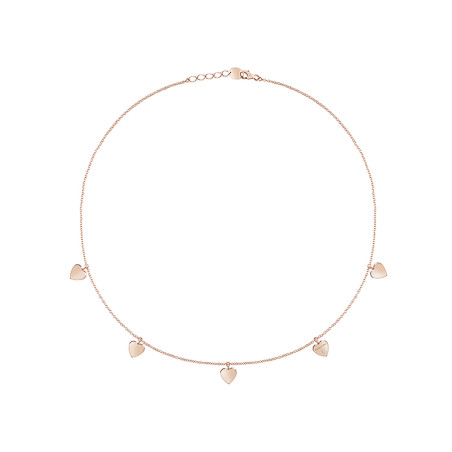 Salvini Girocollo Oro Rosa Con Cuori Ref. 20087162 - Tomasini Francia
