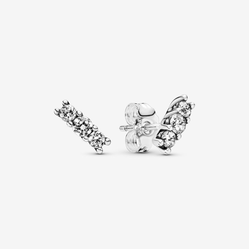 Orecchini A Lobo Scintillanti Ref. 290725CZ - Tomasini Francia