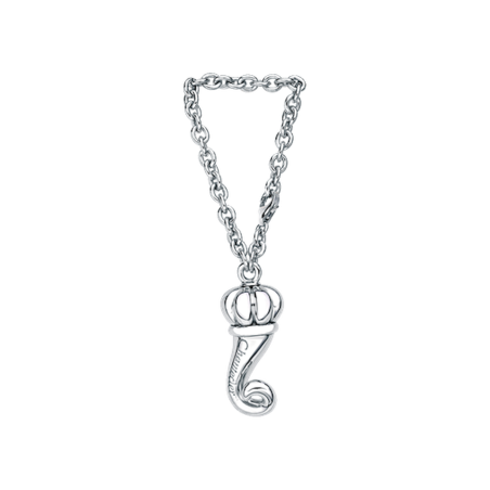 Chantecler Et Voilà Corni Silver Keychain Ref. 29293 - Tomasini Francia