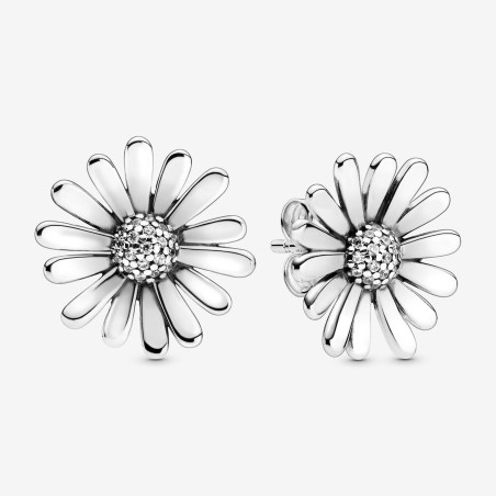 Orecchini A Lobo Margherita Con Pavé Ref. 298812C01 - Tomasini Francia