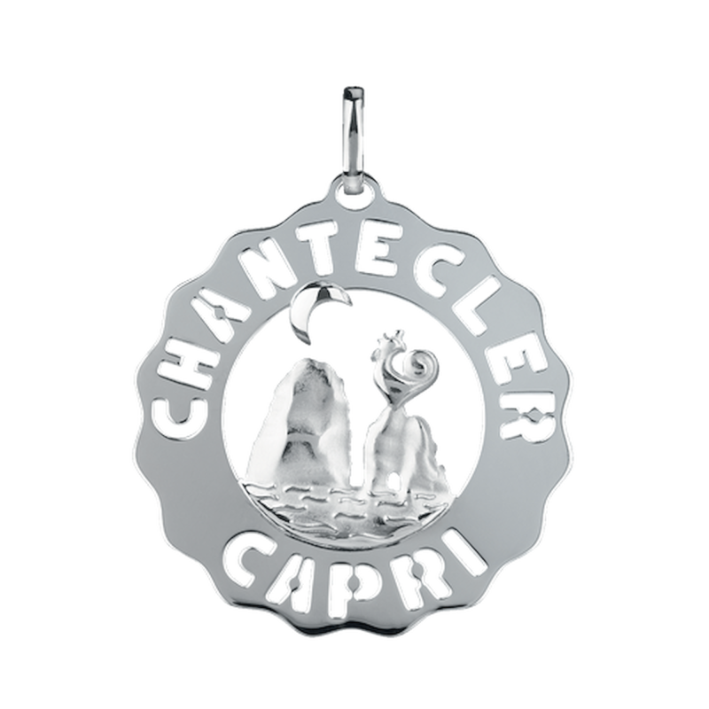 Chantecler Et Voilà Logo Ciondolo Ref. 38908 - Tomasini Francia