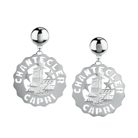 Chantecler Et Voilà Logo Orecchini Ref. 38909 - Tomasini Francia