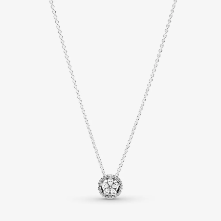 Collana Fiocco Di Neve Scintillante Ref. 399230C01-45 - Tomasini Francia