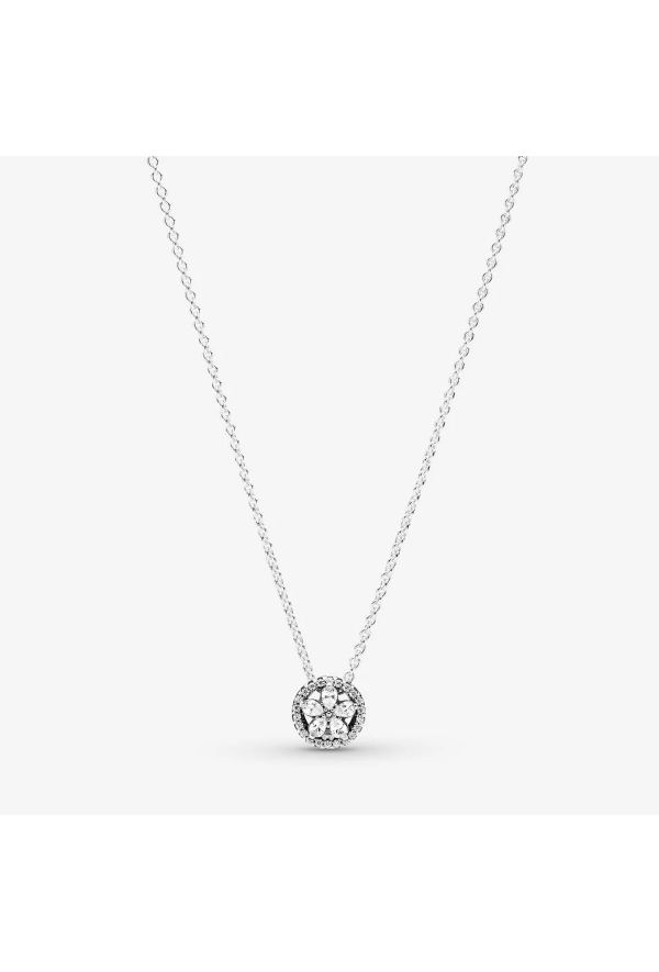 Collana Fiocco Di Neve Scintillante Ref. 399230C01-45 - Tomasini Francia