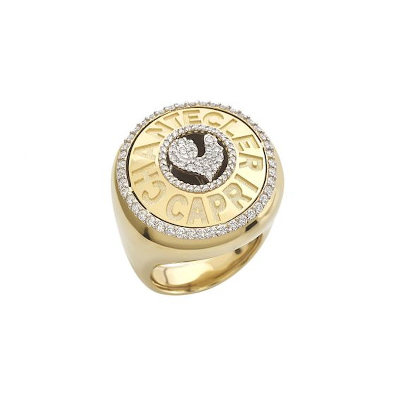 Chantecler Anello Sigillo Logo Ref. 40742 - Tomasini Francia