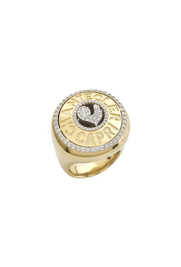 Chantecler Anello Sigillo Logo Ref. 40742 - Tomasini Francia
