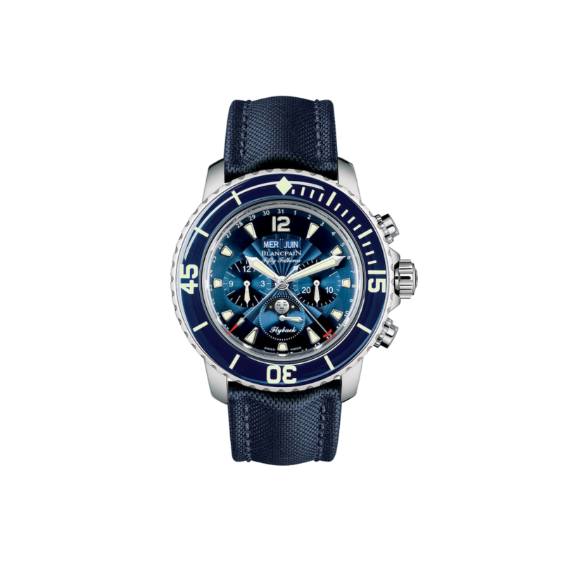 Blancpain Fifty Fathoms Chronographe Flyback Ref. 5066F-1140-52B - Tomasini Francia