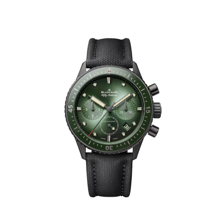 Blancpain Fifty Fathoms Bathyscaphe Chronographe Flyback Ref. 5200 0153 B52A - Tomasini Francia