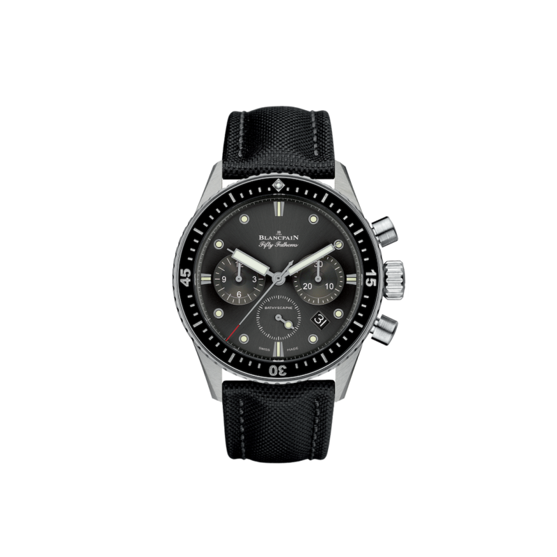 Blancpain Fifty Fathoms Bathyscaphe Chronographe Flyback Ref. 5200-1110-B52A - Tomasini Francia