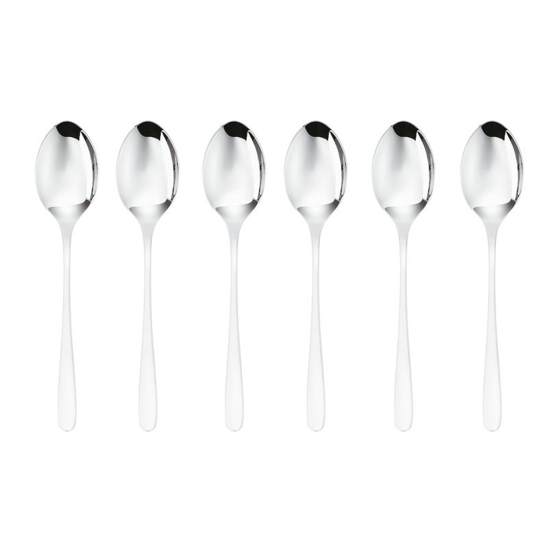 Sambonet Set 6 Cucchiaini Moka Acciaio Ref. 52553A37 - Tomasini Francia