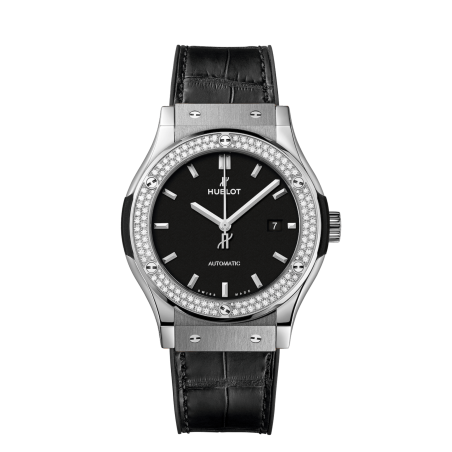 Hublot Classic Fusion Titanium Diamonds Ref. 542.NX.1171.LR.1104 - Tomasini Francia