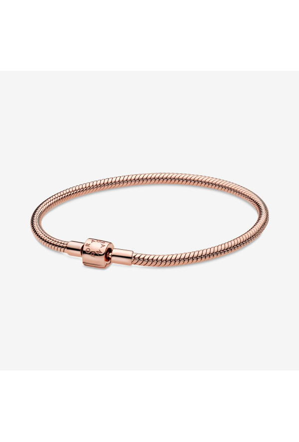 Pandora Bracciale Pandora Moments Con Maglia Snake E Chiusura A Barile Ref. 588781C00-20 - Tomasini Francia